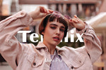 Terviiix black mini straightener lifestyle shot
