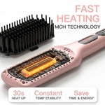 Megawise hair brush with 360 degree swivel power cord