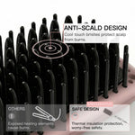 Packaging and contents of authentic USA imported Megawise hair tool
