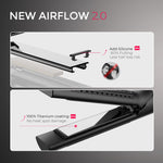 Side profile of Tymo Airflow 2.0 dual voltage travel hair tool