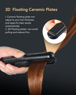 Wavytalk portable travel hair straightener with power cord