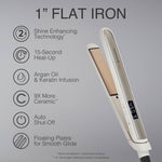 Remington flat iron ceramic plates detail
