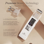 White rechargeable galvanic skin tightening machine