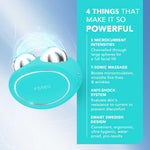 Side profile of Foreo Bear face sculpting tool showing ergonomic design