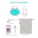 Foreo Bear mint edition showing LED indicator lights