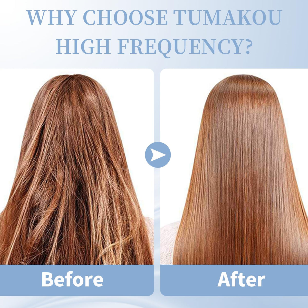 Comb glass tube for hair growth stimulation