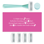 Athena Club mint colorway premium grooming set presentation