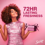 Secret Fresh Holiday Invisible Solid 72 hour sweat protection underarm stick
