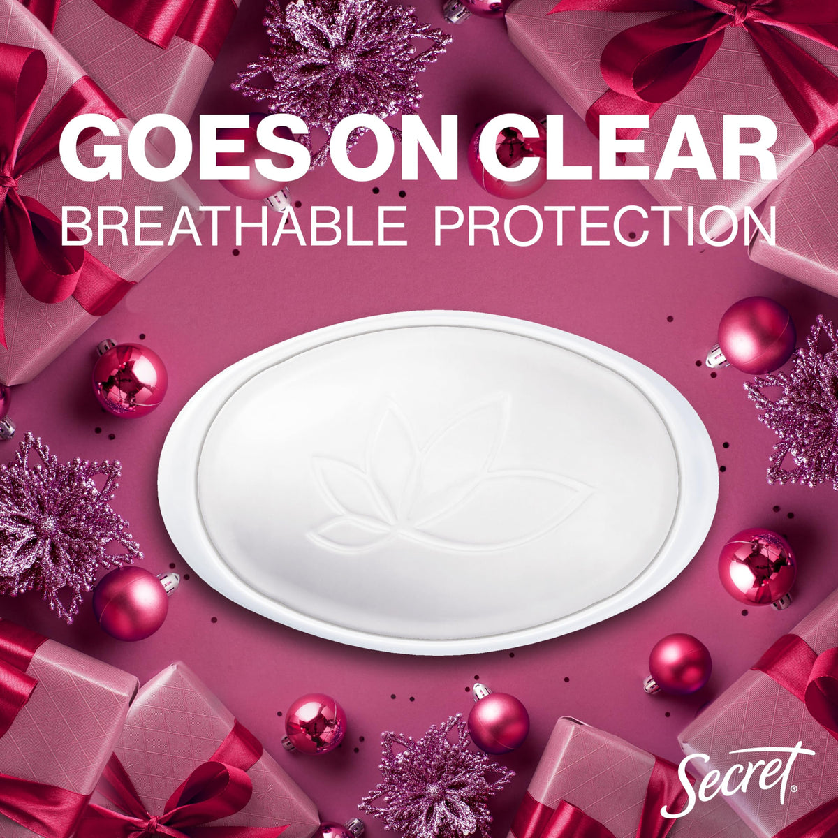 Secret 72hr breathable odor protection imported deodorant stick for women