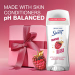 Secret Fresh certified cruelty free antiperspirant daily lifestyle view