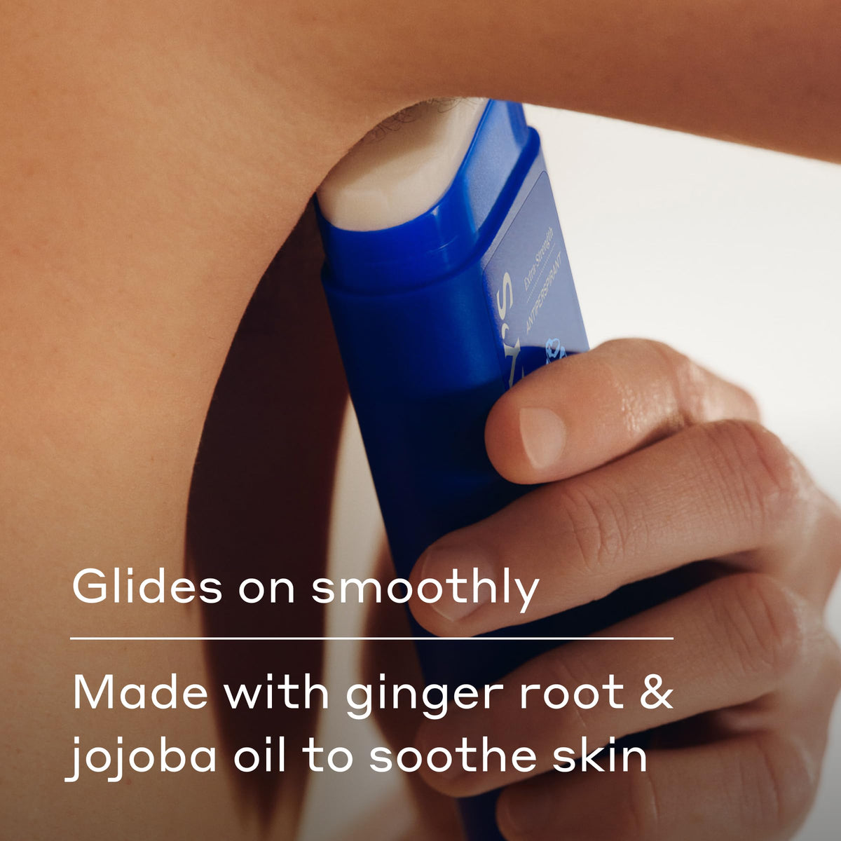 Back label view of Harry's extra strength antiperspirant showing paraben free ingredients