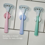 Flamingo premium grooming kit for women full contents layout
