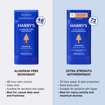 Harry's men's natural grooming premium evergreen and thyme scent deodorant