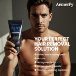 Aemerry body hair solution for coarse hair on sensitive male skin