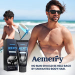 Aemerry men hair depilatory product showing four point two fluid ounce size