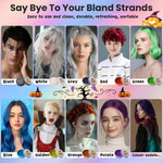 Kids with gray hair styled using Yuency temporary wax
