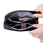 E-Tree small pouch for purse showcasing the compact 4 by 6 inch dimensions.