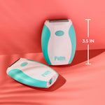 Palmperfect cordless electric shaver package contents with protective blade guard