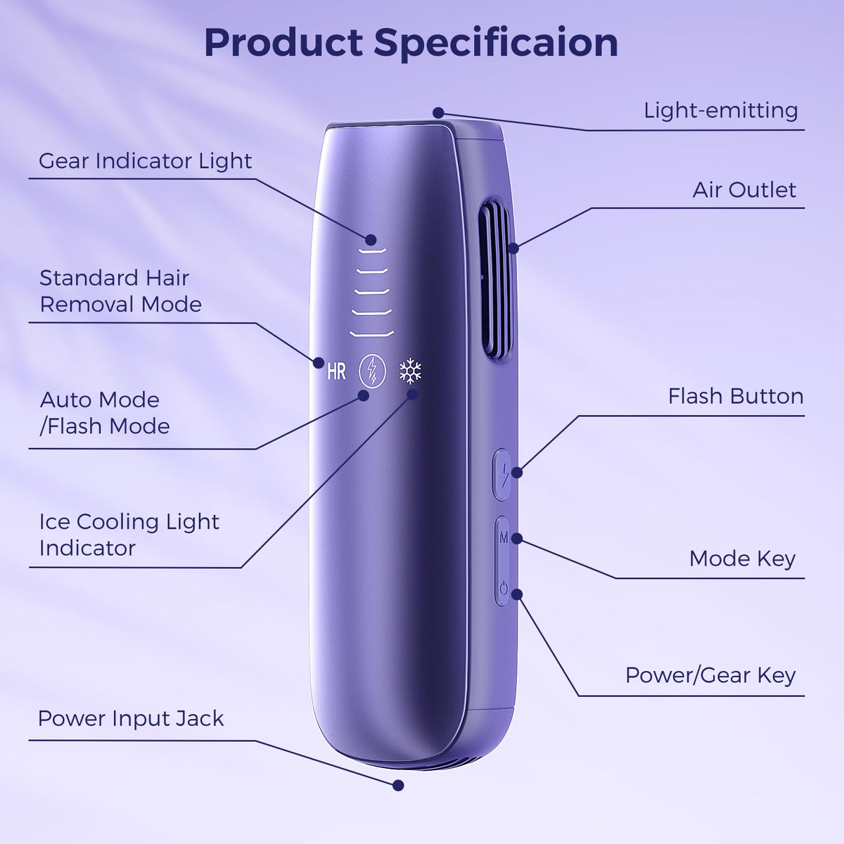 Taksome imported IPL device aesthetic lifestyle shot