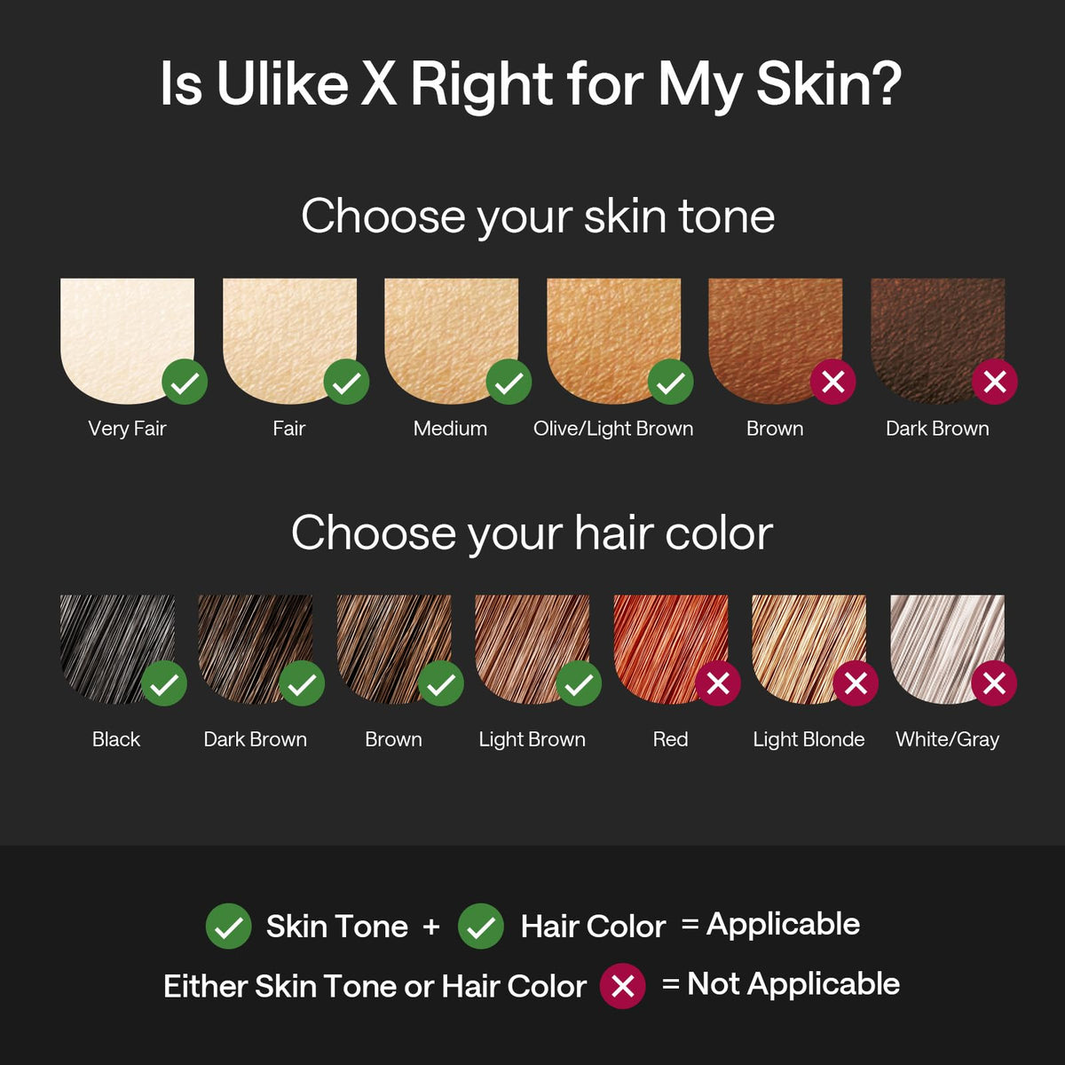Ulike X IPL device demonstrating ice cooling technology indicator