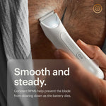 Authentic USA imported personal care trimmer packaging box with product specifications