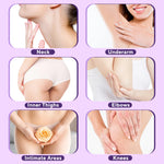 Geafaw underarm and bikini line brightening cream container on a clean background.