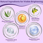 Geafaw sensitive area dark spot remover packaging highlighting active ingredients.