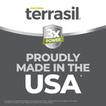 Terrasil imported USA skincare brand wound care cream angle view highlighting the clear product details.