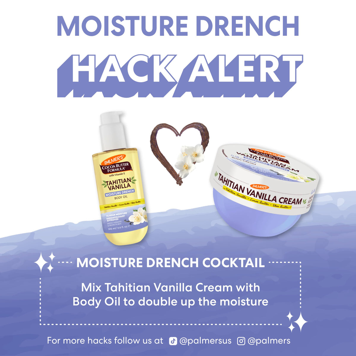 Dermatologist approved Palmer's cocoa butter vanilla moisturizer jar opening