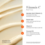 Before And After Skin Tone Results Using Vitamin C Brightening Cream