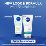 NIVEA body cream with coenzyme Q10 and hyaluronic acid formulation