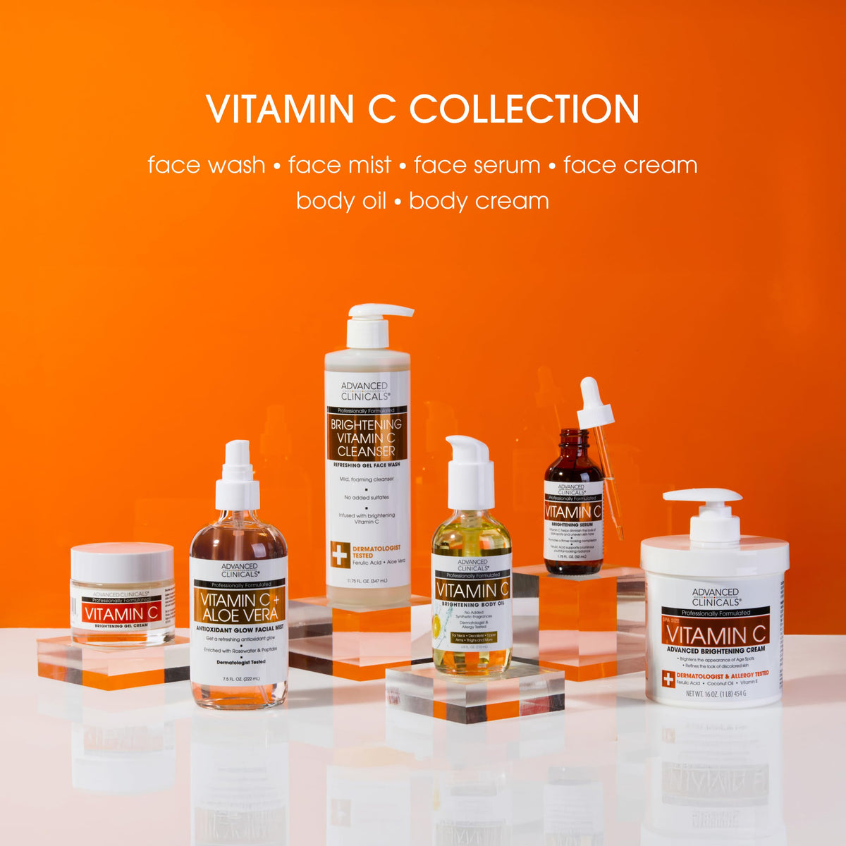 Authentic USA Imported Advanced Clinicals Vitamin C Cream At Dropy India