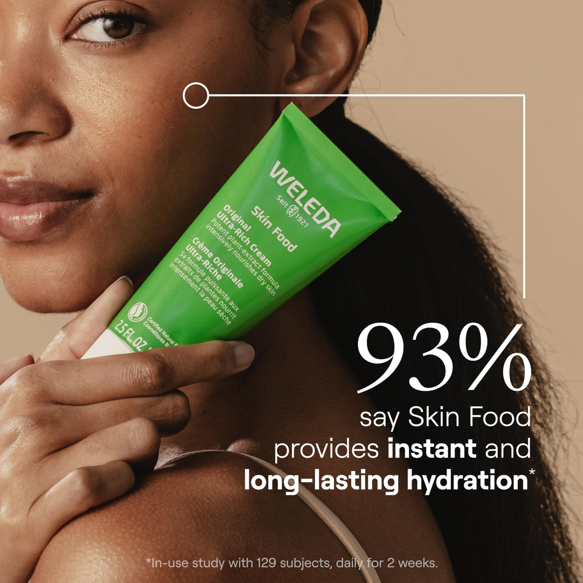 Weleda Skin Food 2.5 Fluid Ounce body cream packaging and box
