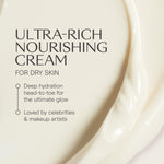 Weleda ultra rich body cream applied on dry hands