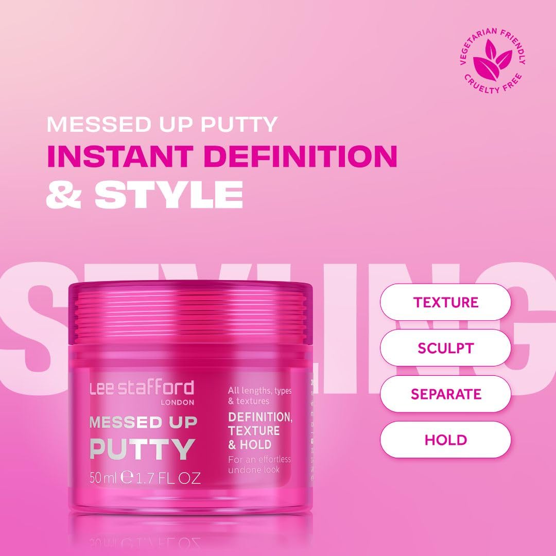 Lee Stafford hair styling putty jar top lid