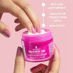 Side profile of Lee Stafford hair styling wax jar