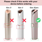Tuokiy 18k gold plated gen 2 replacement blades for women