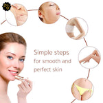 Tuokiy facial hair remover heads with included cleaning brush