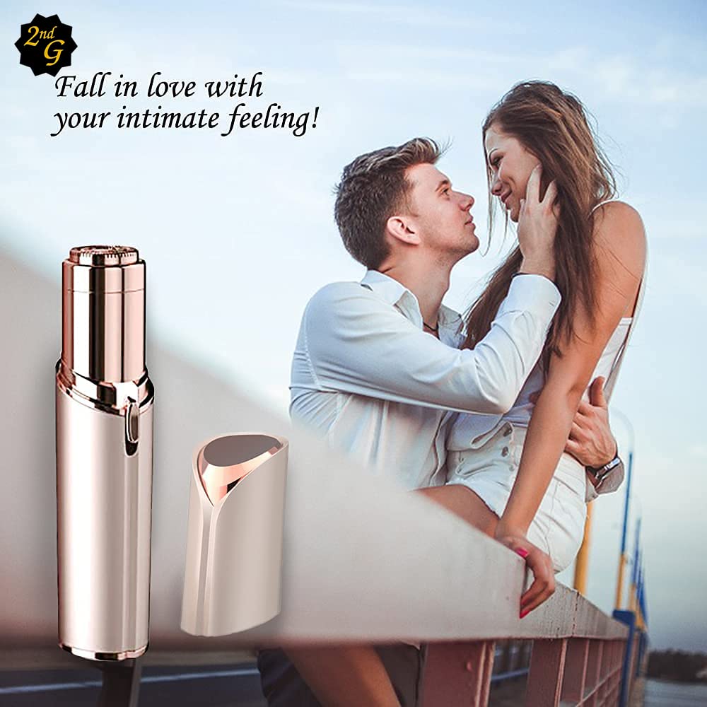 Rose gold tuokiy replacement heads for facial hair removal device