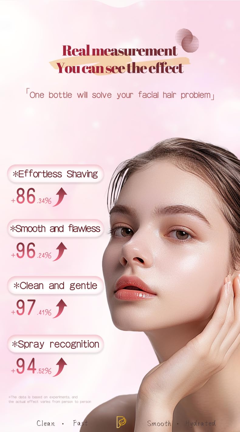 Dermaplaning kit for women face prep demonstrating how the mist highlights fine peach fuzz.