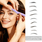 Dermaplaning tool 12 pieces set displayed neatly for skincare routine