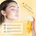 Quewel dermaplaning tool and hair highlighter spray set for smooth skin prep.