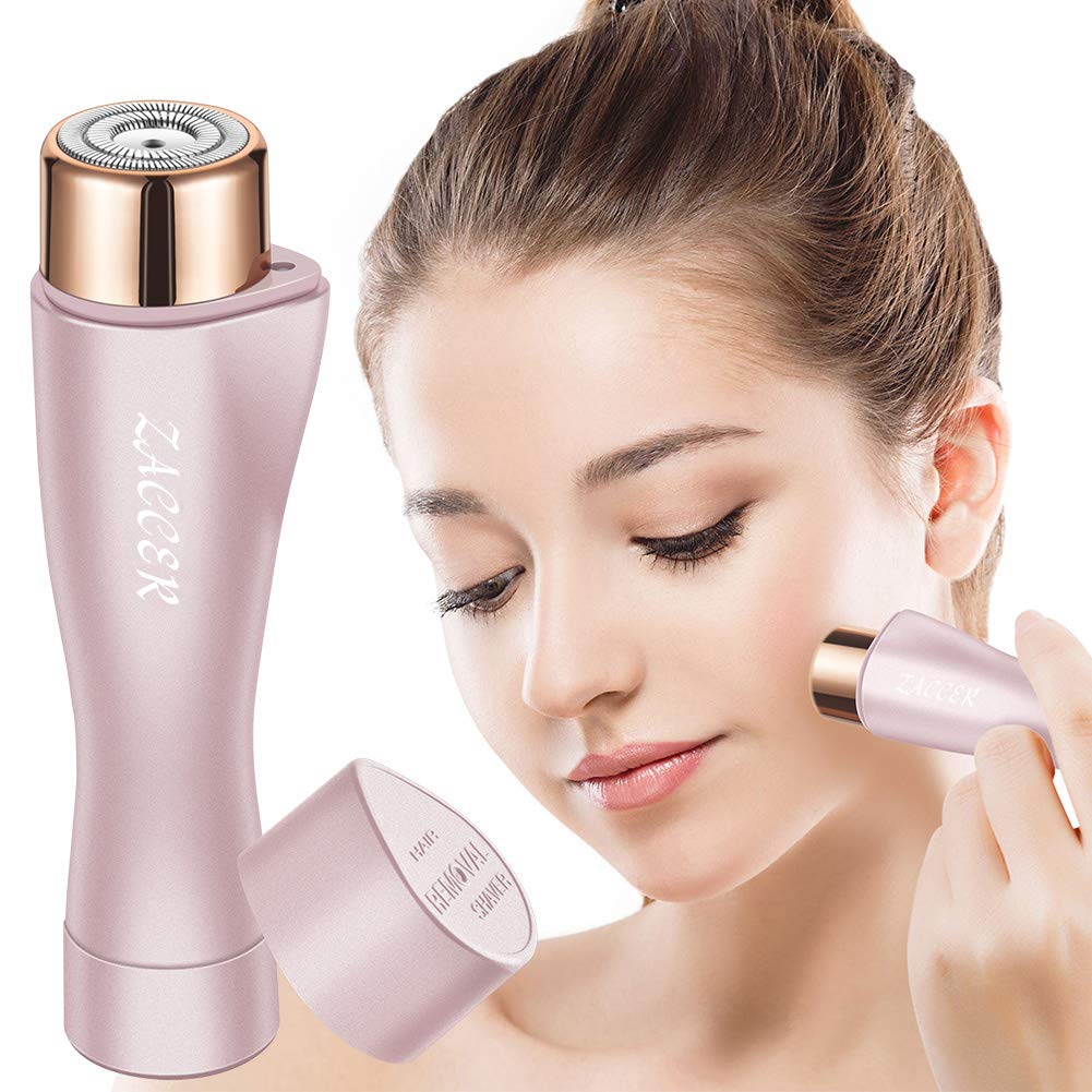 Cidbest electric women shaver razor head close up displaying the hypoallergenic protecting net.