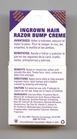 B&C Skin Tight alcohol free razor bump treatment cream for sensitive skin zones