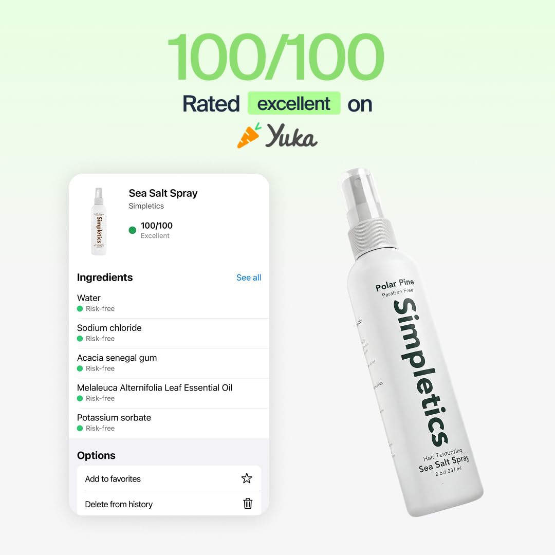 Premium imported USA hair texturizer bottle with clean minimalist branding.