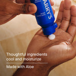 Harry's two pack 3.4 fluid ounce after shave balm for razor burn relief.