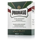 Premium Italian men grooming aftershave balm hundred milliliter bottle