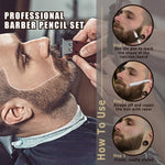 Full retail packaging of the authentic USA imported Noerrors twelve count barber lineup kit