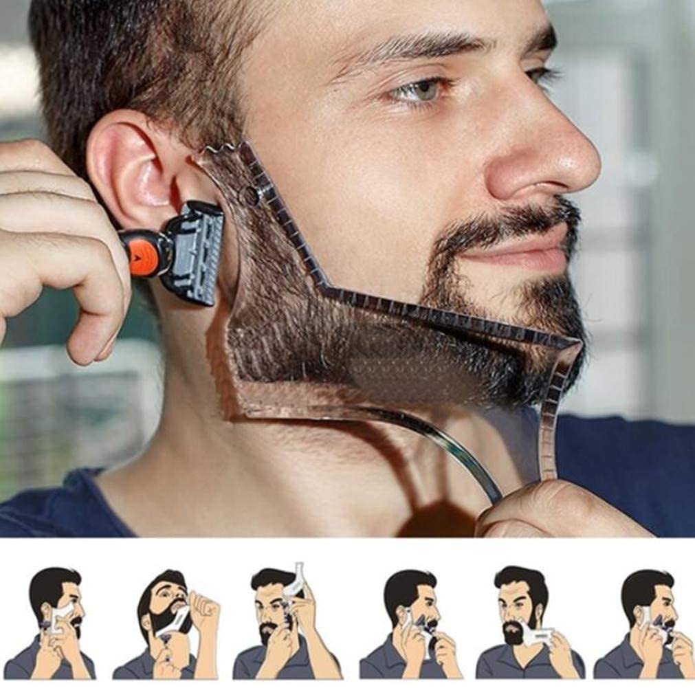 Compact MIKEBE beard lining guide pack suitable for men travel kits and daily storage