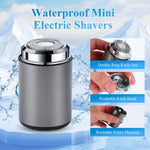 Side view of Denir Bonee portable electric shaver